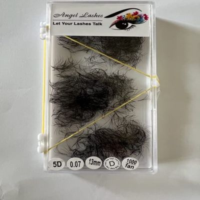 5D eyelashes premade fans (15mm)