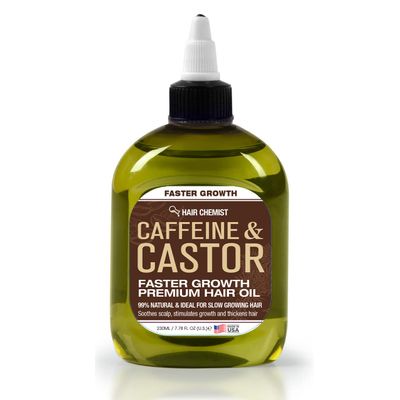 Hair Chemist, Oil, 7.1 oz - Caffeine and Castor Faster Growth Hair Oil for Unisex Adult