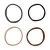 Goody Ouchless Seamless Hair Elastics, 10 Ct, Neutral Tones, Damage-Free Gentle Hold Ties, No Snag or Pull, For All Occasions, Chic Styling Accessories for Women & Men, All Hair Types view 3