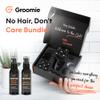 GROOMIE No Hair, Don't Care Bundle - 5D BaldiePro Electric Head Shavers for Bald Men, Natural Pre-Shave Oil to Promote Close Shave, & Natural Aftershave Serum - Mens Head Shaver Kit w/Electric Razor view 2