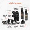 GROOMIE No Hair, Don't Care Bundle - 5D BaldiePro Electric Head Shavers for Bald Men, Natural Pre-Shave Oil to Promote Close Shave, & Natural Aftershave Serum - Mens Head Shaver Kit w/Electric Razor view 3