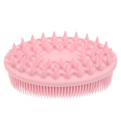 FOMIYES Silicone Bath Brush for Boys and Girls Double-Sided Shower Scrubber Soft Bristles for Sensitive Skin for Bathing and Shampooing Convenient Design