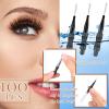 100 Pcs Micro Eyebrow Brush with Cap Brow Lamination Eyelash Brow Brush Lash Filler Eyebrow Lift Tools for Eyelashes Extensions view 3
