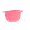 Beaupretty Wax Melting Machine Accessory Heat-resistant Silicone Bowl Easy to Clean Salon Kit view 2