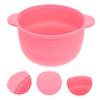 Beaupretty Wax Melting Machine Accessory Heat-resistant Silicone Bowl Easy to Clean Salon Kit view 3