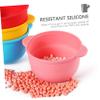 Beaupretty Wax Melting Machine Accessory Heat-resistant Silicone Bowl Easy to Clean Salon Kit view 4