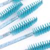 Tbestmax 1000 Disposable Mascara Wands Eyelash Brush Spoolies for Eyebrow Eye Lash Extension Blue view 2
