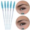 Tbestmax 1000 Disposable Mascara Wands Eyelash Brush Spoolies for Eyebrow Eye Lash Extension Blue view 4