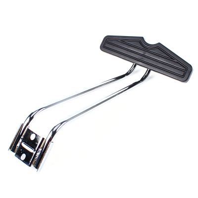 Black Salon Chair Foot Rest Tripod Stand, 12.7 * 17.7 * 4.06 inch Hydraulic Barber Chair for Hair Salons, Beauty Salons, Barber Shops
