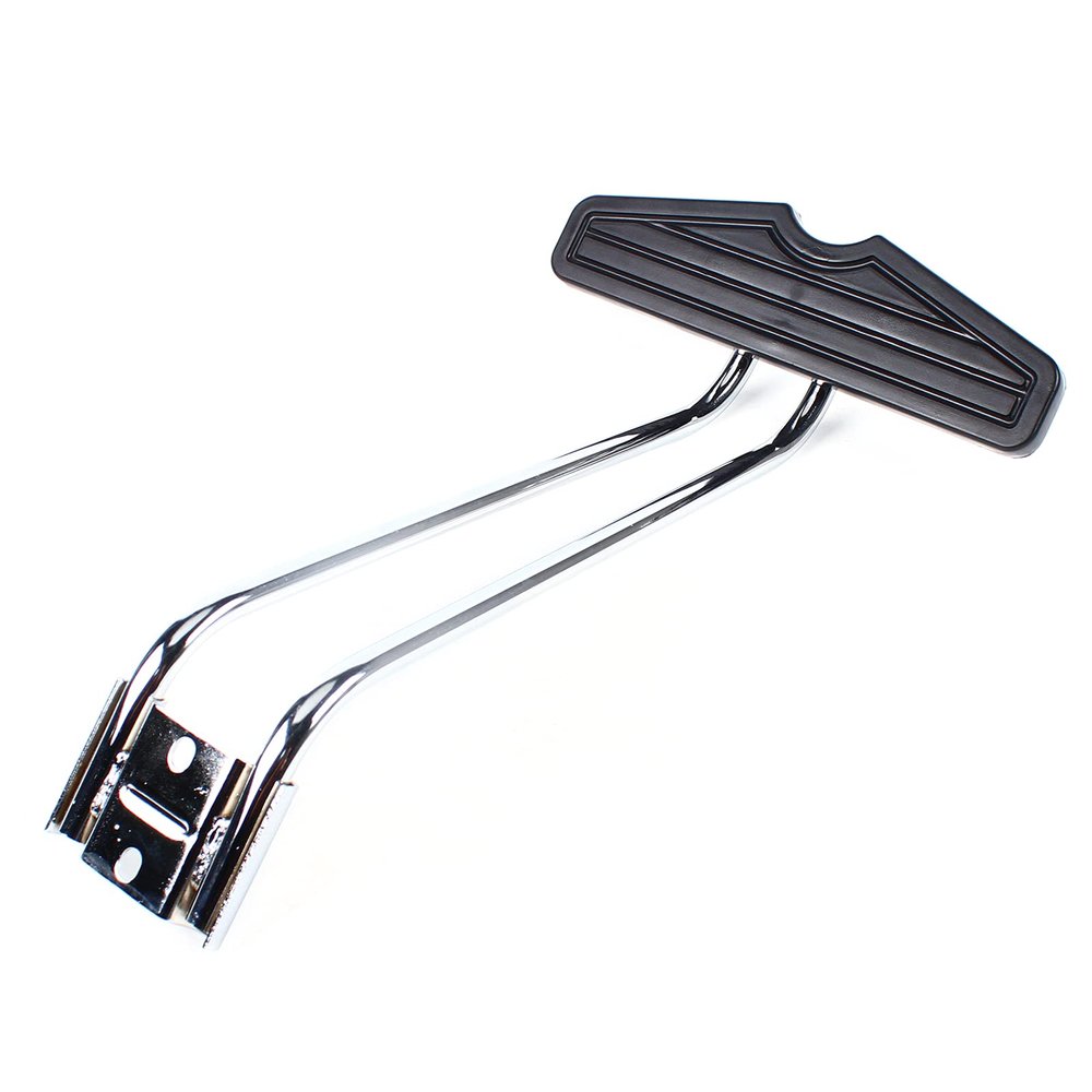 Black Salon Chair Foot Rest Tripod Stand, 12.7 * 17.7 * 4.06 inch Hydraulic Barber Chair for Hair Salons, Beauty Salons, Barber Shops