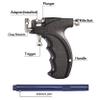 CHUANCI Professional Ear Piercing Gun Kit with 6 Pairs 361L Surgical Steel Earrings Steel Gun Stud Earrings for Body Nose for Home Use (Blue Set) view 2