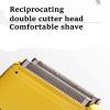Men's Shaver, Professional Metal Housing Shaving for Men Electric Razor Beard Rechargeable USB Charging Shaver Electric Shaving Machine Shave (Color : Gold) view 4