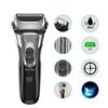 Men's Shaver, Professional shaver rechargeable powerful shaver for men 3D washable electric Razor wet dry face beard shaving machine view 3