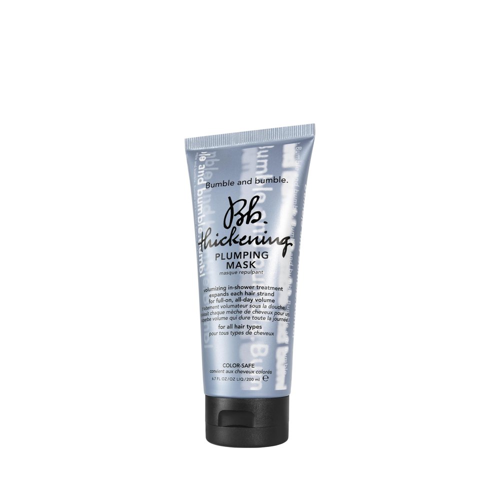 Bumble and bumble. Thickening Plumping Hair Mask | Color Safe | Hydrating, Volumizing, Smoothing + Strengthening | Curly, Wavy, Straight, 6.7 Fl Oz