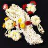 Artificial Hair Gajra (Set of 8 Gajra Strings with 4 Gajra Bands) view 2