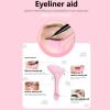 Eyeliner Stencils Wing Tips, Silicone Eyeliner Aid, Lipstick Wearing Aid, Face Cream/Mask Applicator, Easy Makeup Tool, Reusable view 2
