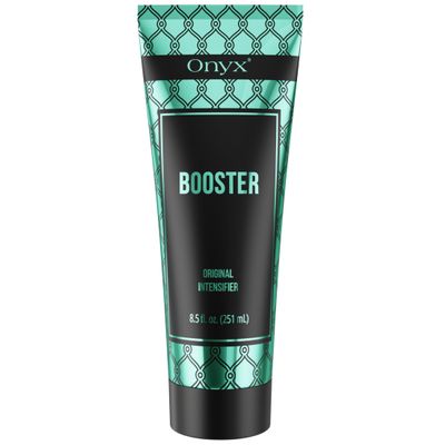 Onyx Booster Tanning Accelerator for Tanning Beds - Indoor Tanning Lotion without Bronzer - Hydrating Formula with Tattoo Protection - Enhances Tan and Skin Hydration with Melanin Boost