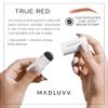 MADLUVV Brow Stamp Refill* - Color Stamp for Brows & Root Touch Up for Women & Men, Instantly Conceal Hair Loss, Grey Hair, Thinning Hair with Stain-Proof/Smudge-Proof Powder Formula (True Red) view 2
