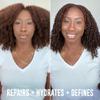 Love Ur Curls - Shampoo & Conditioner Set with All in One Curl Cream Styler for Kinky & Coily Hair, 3 Step System for Repair and Moisturizing view 4