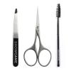 Browgame Precision Brow Kit - Essential Tool For Trimming Unruly Eyebrows - Achieve Results When Grooming Your Brows - Firm, Synthetic Bristles - Suitable For Every Day Use Or On-The-Go Travel - 3 Pc view 1