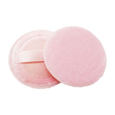 KALLORY Powder Puff and Container Set 8pcs Round Makeup Blending Fluffy Cotton with Case for Foundation Loose Powder