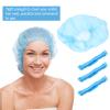 KALLORY 200pcs Disposable Bath Hair Caps for Women Multi-purpose Shower Caps Elastic Band for Spa Travel and Home Use Convenient Bathing Supplies view 4