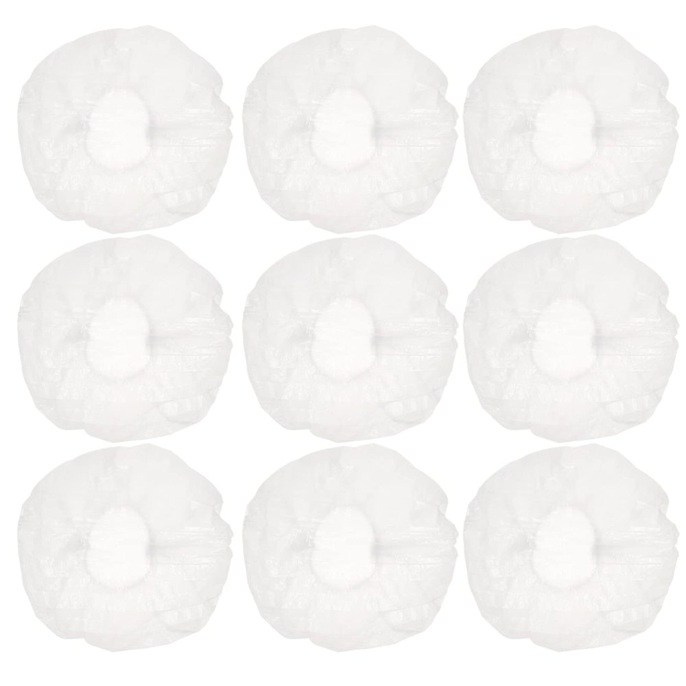 KALLORY 200pcs Disposable Bath Caps for Women Female Hair Care Shower Hats for Sleeping and Salon Use Convenient and Comfortable Hair