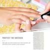 Beaupretty Shiny Nail Art Hand Cushion Mat Professional Manicure for Nail Art Comfortable Hand Rest for Manicures Material for Salon Home Use view 4