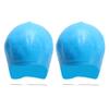 KALLORY Hair Coloring Highlighting Cap Set Silicone Hair Dyeing Hat with Hooks Easy to Clean Reusable view 1