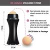 2Pcs Volcanic Face Roller Oil Control On The Go Oil-Absorbing Blotting Tool Natural Volcanic Roller Stone Ball (2PCS Black) view 4