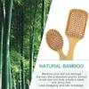 100% Bamboo Hair Brushes and Comb Set by Combetter, Comb for Women and Detangling, Great on All Hair, Eco-Friendly and Handmade for Women Men and Kids view 3