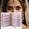 VAMA Plain Round Small Bind Book Forehead Sticker Indian Booklet for Girls & Women (Mini Bindis Booklet - 504 Bindis) Small (4Mm to 6Mm) Multicolor view 2