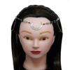 Moon Headpiece Witch Headpiece Hair Chain Head Jewelry Women,Elf Fairy Crown Viking Gypsy Forehead Costume Boho Headband view 4