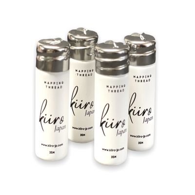 4PK Premium brow mapping string, Effortless eyebrow mapping. The perfect PMU Supplies and Microblading Supplies for your eyebrow measuring tool kit. 459.3 FT per 4 pack! (4 Pack White)