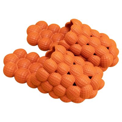 Massage Bubble Slides Slippers for Women Men,Tatanallie Funny Lychee Bubble Spa Slippers,Cloud Cushion Pillow Gym Slides Slippers,Non-slip Thick Sole Shower Bedroom House Slippers,Reflexology Sandals