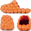 Massage Bubble Slides Slippers for Women Men,Tatanallie Funny Lychee Bubble Spa Slippers,Cloud Cushion Pillow Gym Slides Slippers,Non-slip Thick Sole Shower Bedroom House Slippers,Reflexology Sandals view 3
