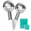 MontBeauty Stainless Steel Ice Globes for Facials (Silver), Durable Cryo Globes Instantly Reduce Puffiness, Tighten Pores and Sinus Relief, Face Globes for Facial Massages and Daily Beauty Routines view 1
