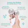 MontBeauty Stainless Steel Ice Globes for Facials (Silver), Durable Cryo Globes Instantly Reduce Puffiness, Tighten Pores and Sinus Relief, Face Globes for Facial Massages and Daily Beauty Routines view 2