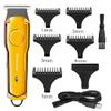 Professional Hair Clippers for Men, Cordless powerful professional electric beard hair trimmer for men electric barber rechargable hair clipper hair cutting machine view 2
