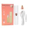 2in1 Mini Eyebrow Trimmer, Electric Protable Lip Cheek Hair Remover Hair Removal Machine with Light for Your Mother Girlfriend Wife view 1