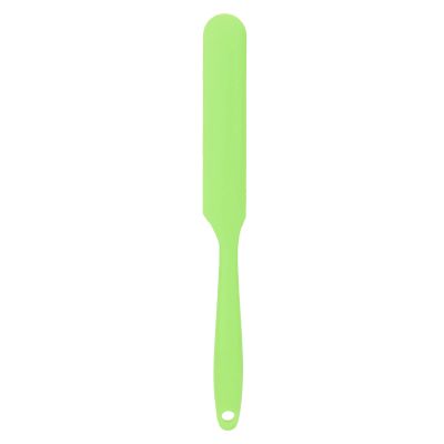 Silicone Wax Spatula for Removal, Reusable Waxing Applicator Scraper Tool for Face Body Bikini, Salon & Home Use with Wax Warmer, Green