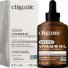Cliganic Pure Vitamin E Oil for Skin, Scars, Hair & Face - 120,000 IU, Non-GMO Verified | Natural D-Alpha Tocopherol view 1