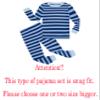 Family Feeling Big Boys Girls Long Sleeve Striped Pajamas Sets Cotton Kids Holiday Pyjamas Kid Pjs Size 18 view 2