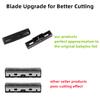 2 Pack Shaver Replacement Foil and Cutters Compatible with BaBylissPRO Double FXFS2 Metal Shaver foil Replacement,Silver view 3