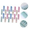 Healeved 20pcs Portable Outdoor Folding Hair Combs for Travel Massaging and Smoothing Professional Hair Styling Combs for Camping and Daily Use Random Style view 3