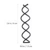 KALLORY 30pcs Spiral Hairpin Bun Maker Durable Hair Clips for Diy Hairstyles Invisible Twists for Women Girls and Brides view 2