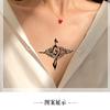 30 Different Patterns Dark Tattoo Stickers Waterproof Lasting Simulation Tattoo Unisex Temporary Stickers (F) view 3