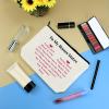 Bonus Sister Gifts Makeup Bag Unbiological Sisters Gift Sister In Law Gift Christmas Mother's Day Birthday Gifts for Step Sisters Friends Cosmetic Bag Travel Make Up Pouch view 3