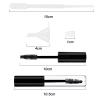 Debaishi 3 Pack 10ml Empty Mascara Tube Bottle with Eyelash Wand, Rubber Inserts, Funnels and Tubes, Cream Container Bottle with Funnels and Transfer Pipettes, for Castor Oil/Eyelash Growth Oil view 2