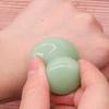 Uonlytech Ice Roller 2Pcs Facial Tools, Green Jade Quartz Massage Rollers Stones Scraping Massage Tool for Women Home Spa view 3